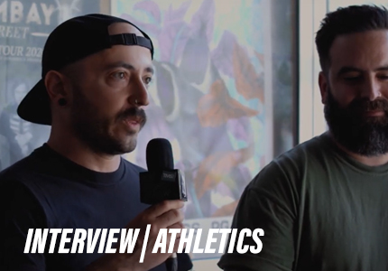 Post Rock Band USA Athletics interview at Bandai Namco Shanghai