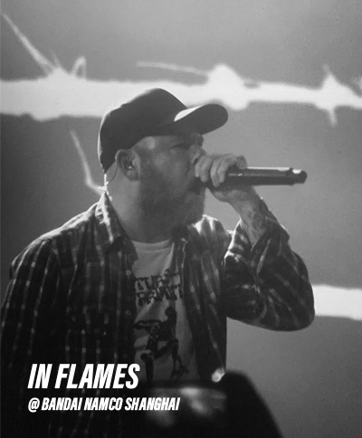 Photo In Flames Live in Shanghai China Tour
