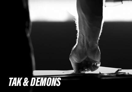 Tak et Demons - Post Rock live drawing